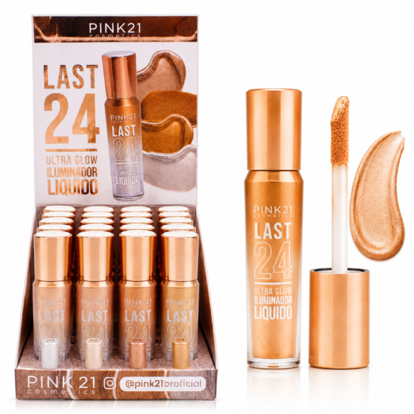 Pink 21 Last 24 Ultra Glow Iluminador Líquido - CS5905 - Box 24 Un