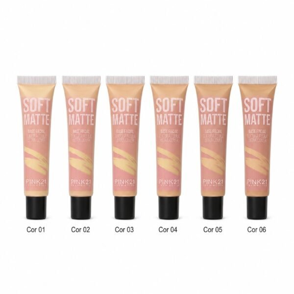 e7a6ad962ba44da56fd1d7ca9bc0bdd1-1.jpg Pink 21 Base Facial Soft Matte - CS5673 - Box 24 Un