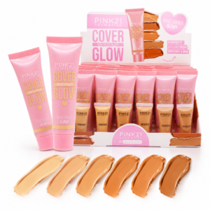 e7b6ec2c0a6776dfbb2700a63525b4aa.png Pink 21 Base Líquida Cover Glow - CS5386 - Box 24 Un