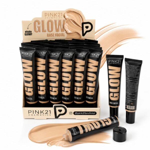 Pink 21 Base Facial Glow - CS6618 - Box 24 Un