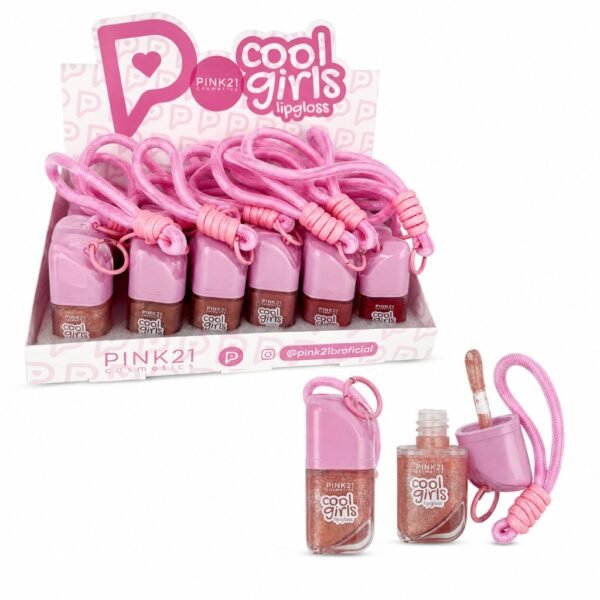 Pink 21 Cool Girls Lip Gloss - CS6950 - Box 24 Un