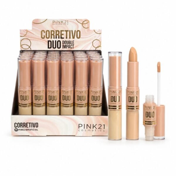 Pink 21 Corretivo Duo Double Impact - CS2367 - Box 24 Un