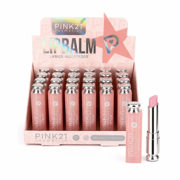 Pink 21 Lip Balm - CS6732 - Box 24 Un