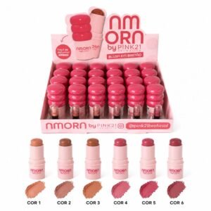 749e23cdc4a6b0df04368e66282e8917.jpg Pink 21 Amora Blush em Bastão - CS6544 - Box 24 Un