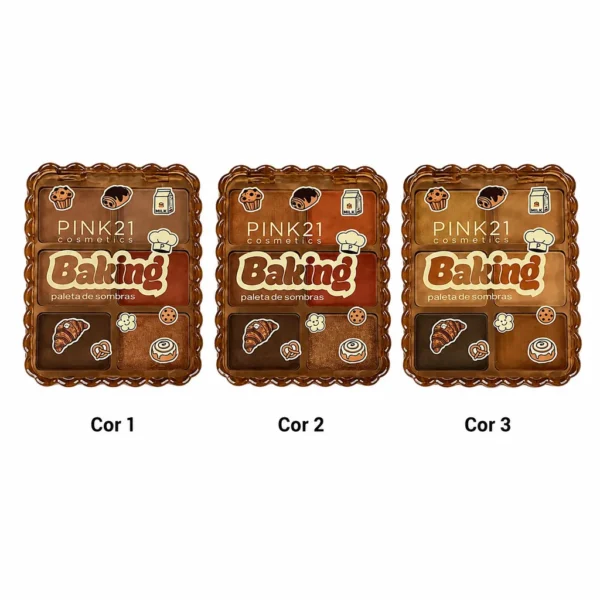 Pink 21 Baking Paleta de Sombras - CS6825 - Box 24 Un