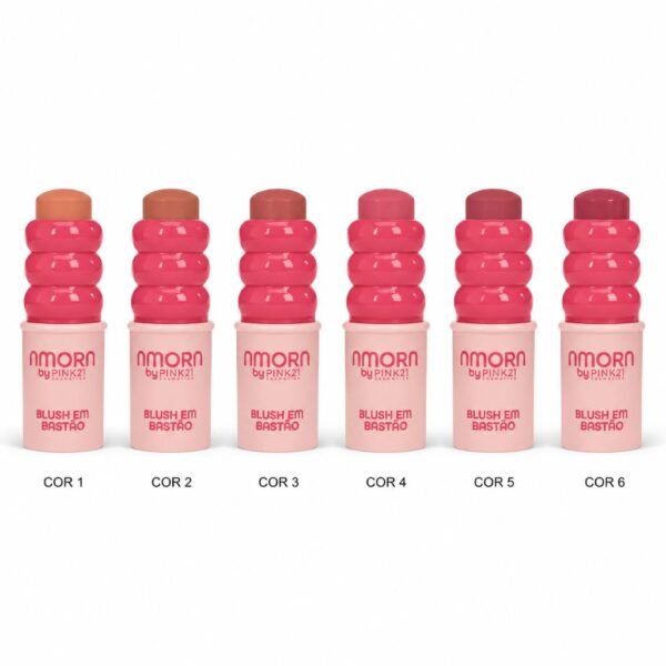 Pink 21 Amora Blush em Bastão - CS6544 - Box 24 Un