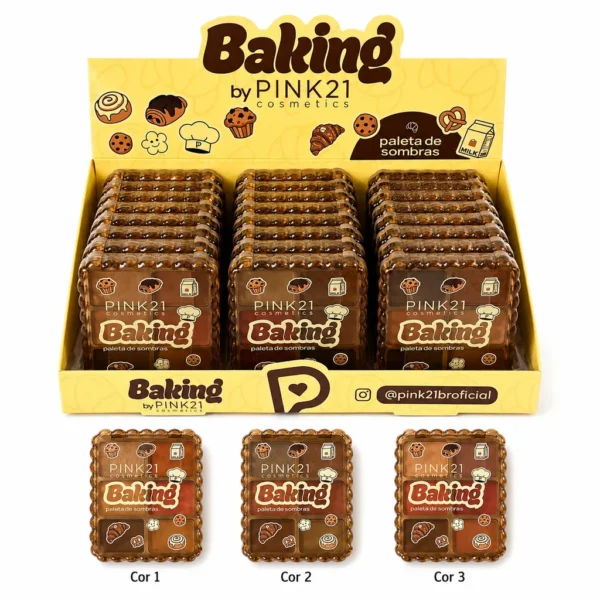 Pink 21 Baking Paleta de Sombras - CS6825 - Box 24 Un