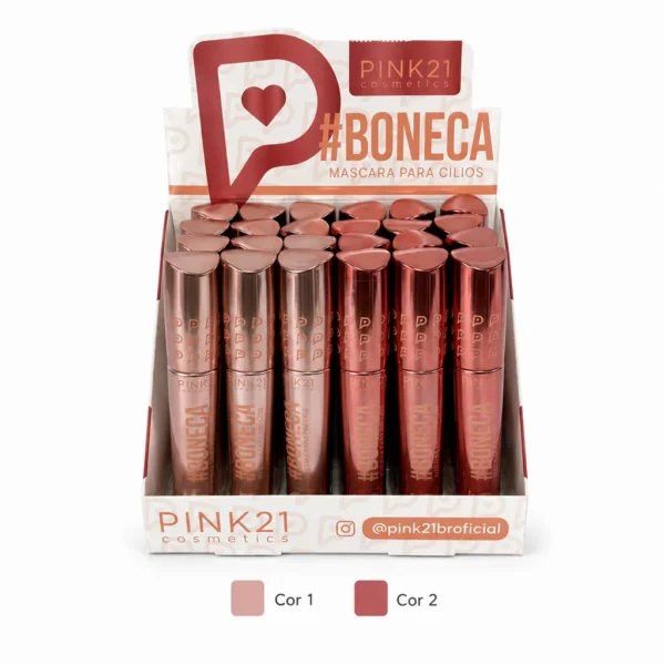 c2721f127ec60be3fc06a771cd5be44f.webp Pink 21 #Boneca Máscara Para Cílios - CS7057 - Box 24 Un