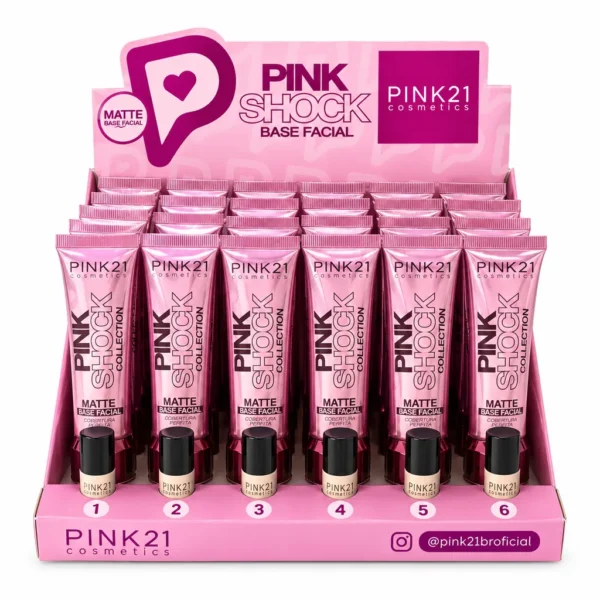 Pink 21 Pink Shock Base Facial Matte - CS7078 - Box 24 Un