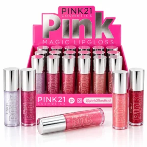 Pink 21 Pink Magic Lipgloss - CS5863 - Box 24 Un