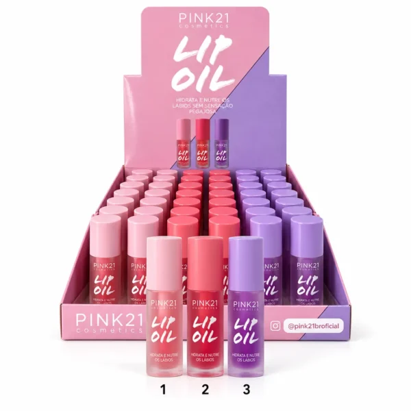 Pink 21 Lip Oil - CS5101 - Box 48 Un