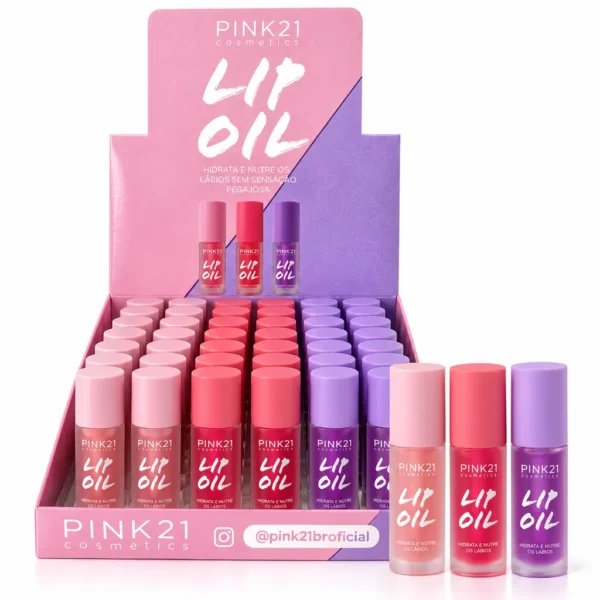 Pink 21 Lip Oil - CS5101 - Box 48 Un
