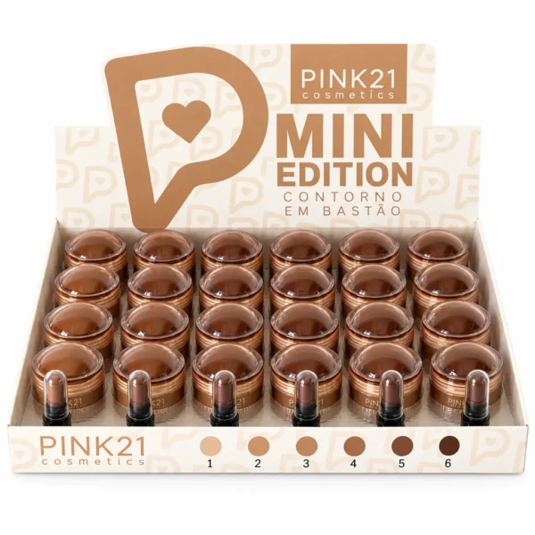 Pink 21 Mini Edition Contorno em Bastão - CS6889 - Box 24 Un