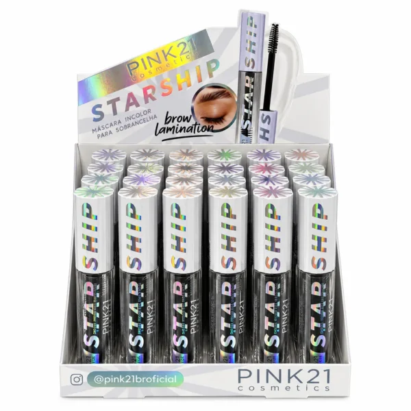 39c6662500bfaccb2bb36cf3647ed941.webp Pink 21 Starship Máscara Incolor para Sobrancelhas - CS5829 - Box 24 Un