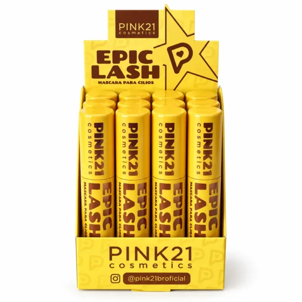 Pink 21 Epic Lash Máscara para Cílios - CS6675 - Box 12 Un