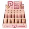 Pink 21 Base Facial Ultra Professional Cover Soft Matte - CS6323 - Box 24 Un