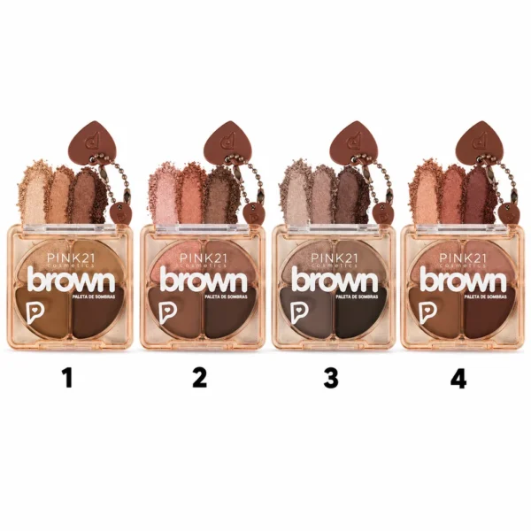 9e846c279be07d6e611a42aa0e4022bf.webp Pink 21 Brown Paleta de Sombras - CS7092 - Box 24 Un