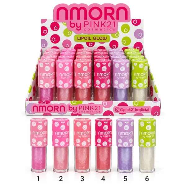 c57810fe589d14952b127856da7d3d0d.webp Pink 21 Amora Lip Oil Glow - CS6809 - Box 24 Un