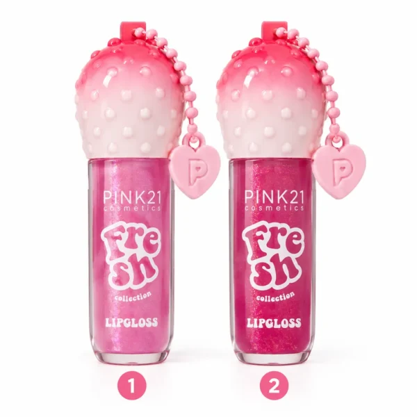 Pink 21 Fresh Collection Lip Gloss - CS6798 - Box 24 Un