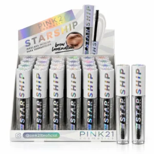 Pink 21 Starship Máscara Incolor para Sobrancelhas - CS5829 - Box 24 Un