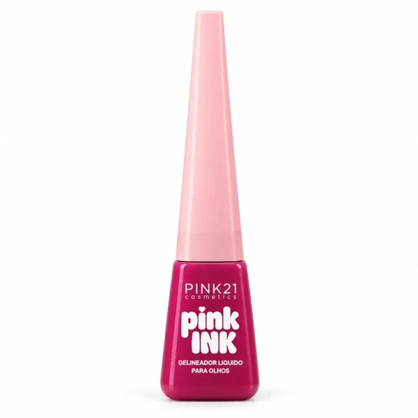 Pink 21 Pink Ink Delineador Líquido Preto - CS6913 - Box 24 Un