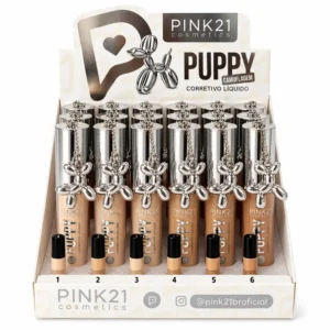 Pink 21 Puppy Corretivo Líquido - CS6729 - Box 24 Un