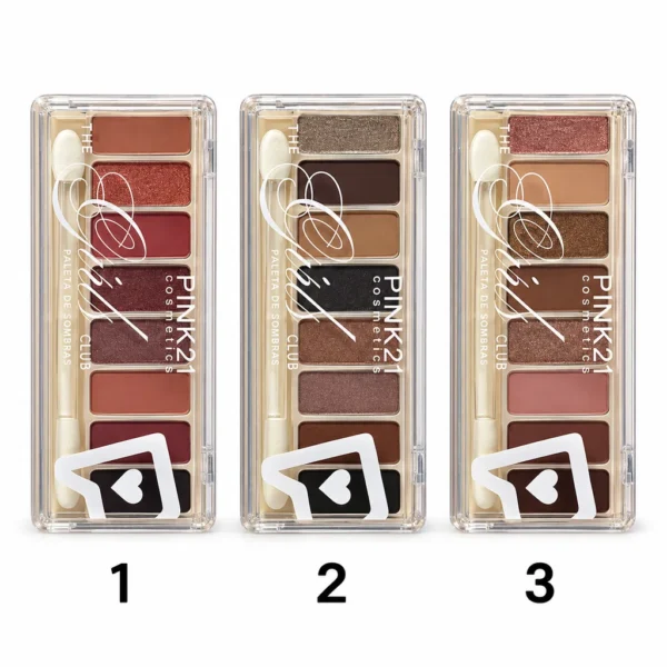 Pink 21 The Girls Club Paleta de Sombras - CS7007 - Box 24 Un